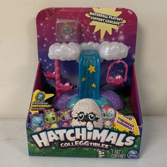 Hatchimals CollEGGtibles, Waterfall Playset with Lights & Exclusive Seas… - Picture 1 of 5